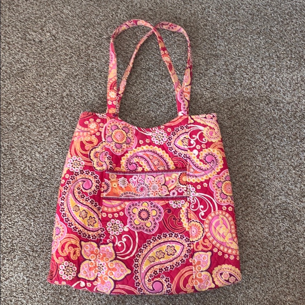 Vera Bradley Raspberry Fizz Retired Tote - image 1